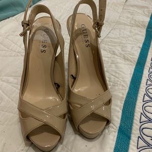 Guess 4 in Nude heels